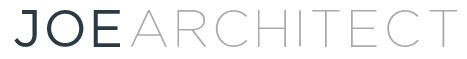 Joe Architect logo